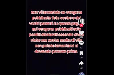 Oscurata la nuova pagina TikTok contro i «pentiti» brindisini