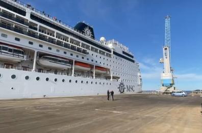 Msc «bocciata» a Bari e Brindisi, ma a Taranto era già partita