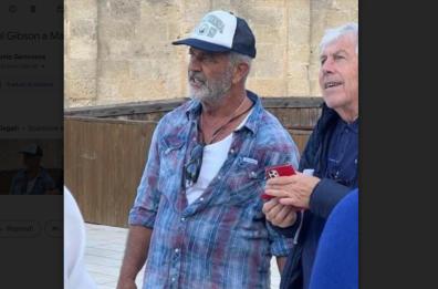 Matera, nel Rione Sassi si aggira Mel Gibson con la sua troupe: nell'aria il sequel de La Passione di Cristo 