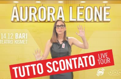 Aurora Leone dei The Jackal arriva a Bari: in scena a dicembre con «Tutto Scontato»