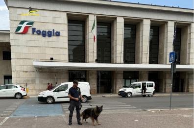 Foggia, in viaggio con 4400 pasticche di ecstasy: arrestato in stazione
