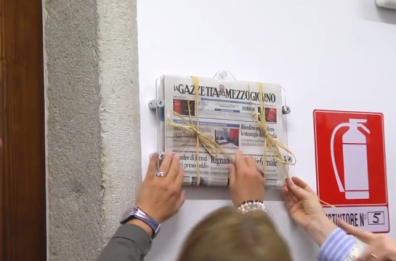 Andria intitola sala lettura della biblioteca a Michele Palumbo, storico cronista della Gazzetta del Mezzogiorno
