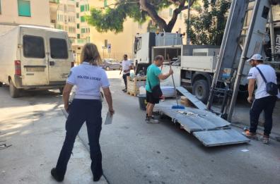 Foggia, montacarichi precipita dal decimo piano di un palazzo: sfiorata la strage 