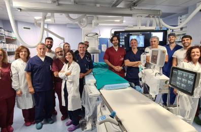 Uno stent per portare più ossigeno al cuore e ridurre il dolore al petto: per la prima volta al Di Venere di Bari l'innovativa tecnica