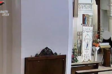 Tricase, girava per le chiese del Salento rubando dagli offertori: arrestato 38enne di Gagliano del Capo
