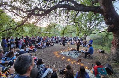 Foggia, il «Canto delle querce» del Parco dell’Incoronata incanta i cittadini