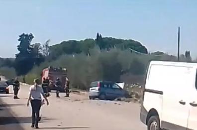 Auto contro furgone nella Bat: 72enne alla guida di una Panda muore prima dell'arrivo dei soccorsi