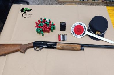 Cacciatore senza porto d'armi scoperto a Copertino: arrestato in flagrante