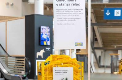 Novità a Bari, all’Ikea arriva la Stanza Relax e le Quiet Hours