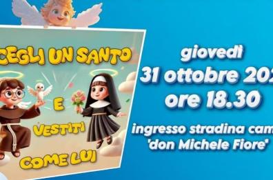A Giovinazzo si festeggia un Halloween alternativo: «Scegli un santo e vestiti come lui»