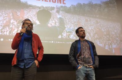 Bari, Elio Germano in sala per «La Grande Ambizione»: «Il mio Berlinguer? Politico, come la vita»