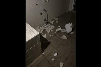 Martina Franca, raid vandalico allo stadio: parte la conta dei danni nella tribuna Est