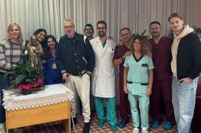 Tacconi torna a San Giovanni Rotondo a un anno dalle dimissioni: «Qui ho imparato di nuovo a camminare»