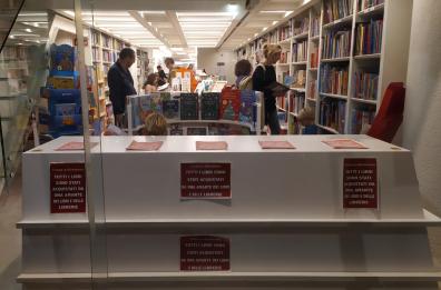 La Libreria Laterza come quella di Milano: insegnante di Bari compra tutti i volumi in vetrina