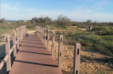 Brindisi, raid a Punta del Serrone: smontate e rubate le travi della passerella sospesa 