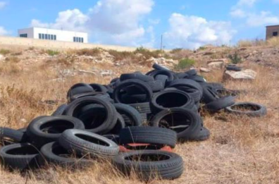 Pneumatici abbandonati, da rifiuto a risorsa in Puglia