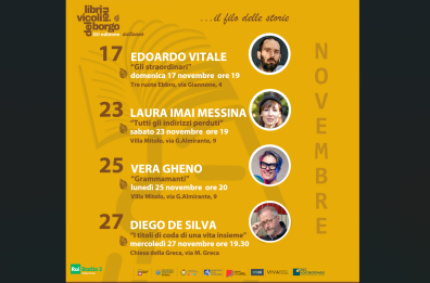 In Valle d'Itria finale di Libri nei vicoli del Borgo con Edoardo Vitale, Imai Messina, Vera Gheno, Diego De Silva