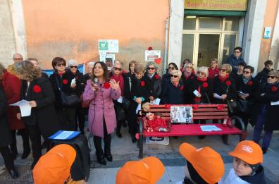 San Severo, inaugurato largo Celeste Rita Palmieri, vittima di femminicidio