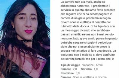 Morte Emanuela Chirilli nell'incendio del b&b a Napoli, la recensione degli ospiti: «Abbiamo preso la scossa in doccia»