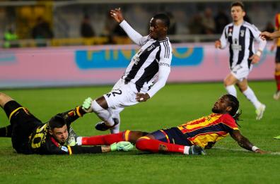 Il Lecce punisce la Juventus: al 93° Rebic trova un pareggio d'oro