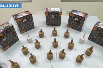 Taranto, sequestrati 5 chili di botti illegali: arrestato un 49enne titolare di una rivendita di frutta