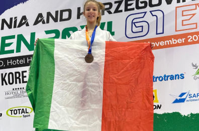 Taekwondo, la 12enne di Crispiano Bianca Notarnicola è bronzo a Sarajevo