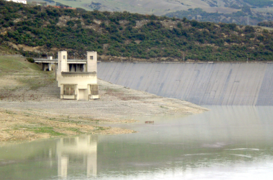 Basilicata, torna l’acqua nella diga della «Camastra»