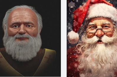 Ecco il vero volto di Babbo Natale in 3D: per la scienza è proprio quello di San Nicola