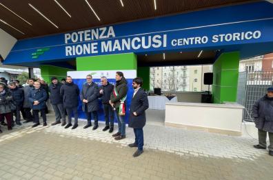Potenza, inaugurata la nuova stazione Fal nel centro storico