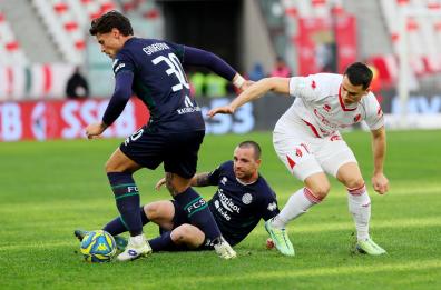 Bari-Südtirol finisce 0 -1, il gol di misura per la squadra ospite 