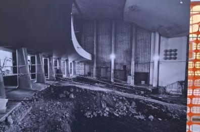 Matera, il cantiere del restauro del Teatro Duni diventa una mostra fotografica