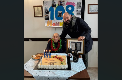 Acaya festeggia i 108 anni di Vito Oronzo Bianco: è uno dei nonni più longevi di Puglia