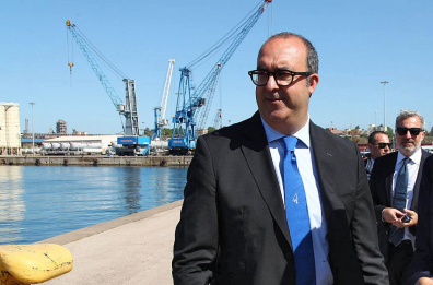 Brindisi, Prete in pole position. Propeller tifa Guadalupi