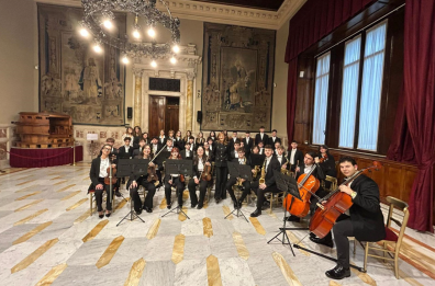 Da Barletta a Montecitorio, l’orchestra del liceo Casardi protagonista ne «La giornata del rispetto»