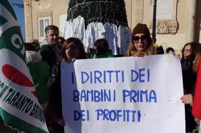 Asili nido a Taranto, il dietrofront di Melucci: solo due strutture saranno gestite da privati