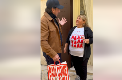 All'Antico Vinaio a Bari, ora è ufficiale. E il patron Mazzanti incontra Nunzia a Bari Vecchia