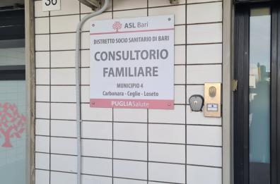 Bari, a Carbonara riapre il consultorio familiare: era chiuso dai tempi della pandemia