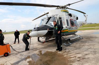 Il «riposo del guerriero»: l’elicottero AB412HP, orgoglio della Guardia di Finanza, va in pensione