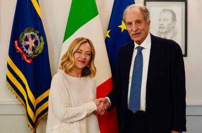 Emergenza idrica in Basilicata, a Palazzo Chigi Giorgia Meloni incontra il presidente Bardi