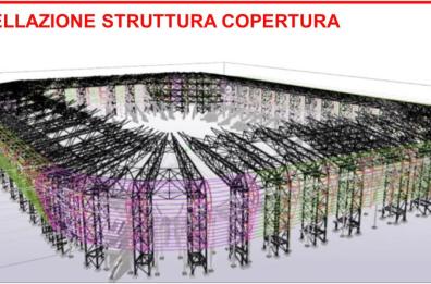 Taranto, ecco la futura copertura dello stadio Iacovone: al via il maxi restyling