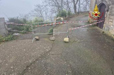 Frana a Montescaglioso, evacuate cinque famiglie