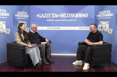 GAZZETTA TV Gigi D'Alessio in visita in redazione: «Bari, ci vediamo il 23 giugno al San Nicola»