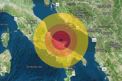 Terremoto a Foggia, scossa di magnitudo 3.7: momenti di paura a Torre Mileto