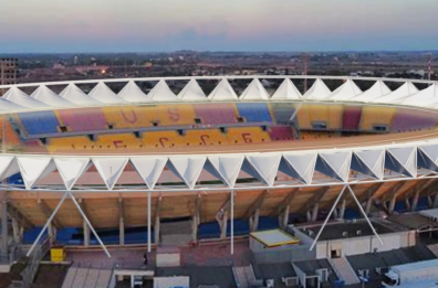 Lecce, al via i lavori di riqualificazione dello stadio Via Del Mare: «A fine luglio 2026 la copertura sarà completata»