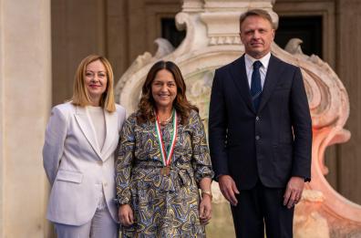 La tranese Maria Francesca Di Martino premiata da Meloni e Lollobrigida per l&rsquo;arte olivicola