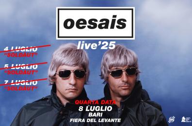 Inarrestabili Oesais: la band di Toti e Tata annuncia la quarta data alla Fiera del Levante di Bari