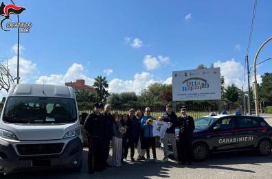 Mola, i carabinieri ritrovano furgone rubato alla onlus Città dei Ragazzi