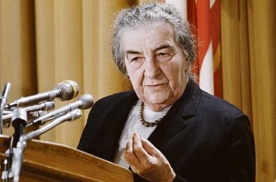Golda Meir ai tempi della creazione dello Stato ebraico