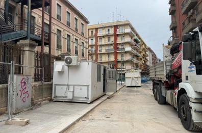 Bari, crollo palazzina: al via il cantiere per la rimozione delle macerie 