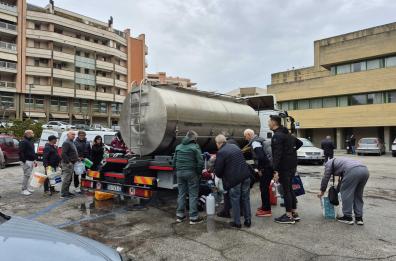 A Matera riparata la condotta idrica di contrada Trasano: si torna alla normalità